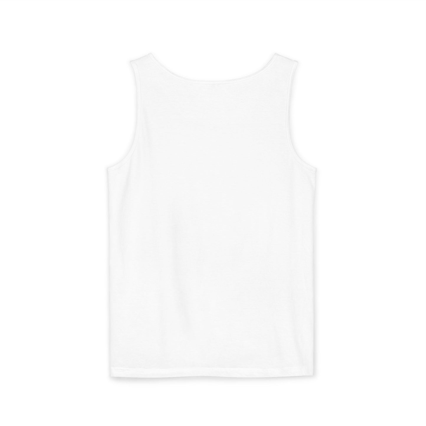Floral Umbrella Tank Top — "No Rain No Flowers" Spring Graphic Tank