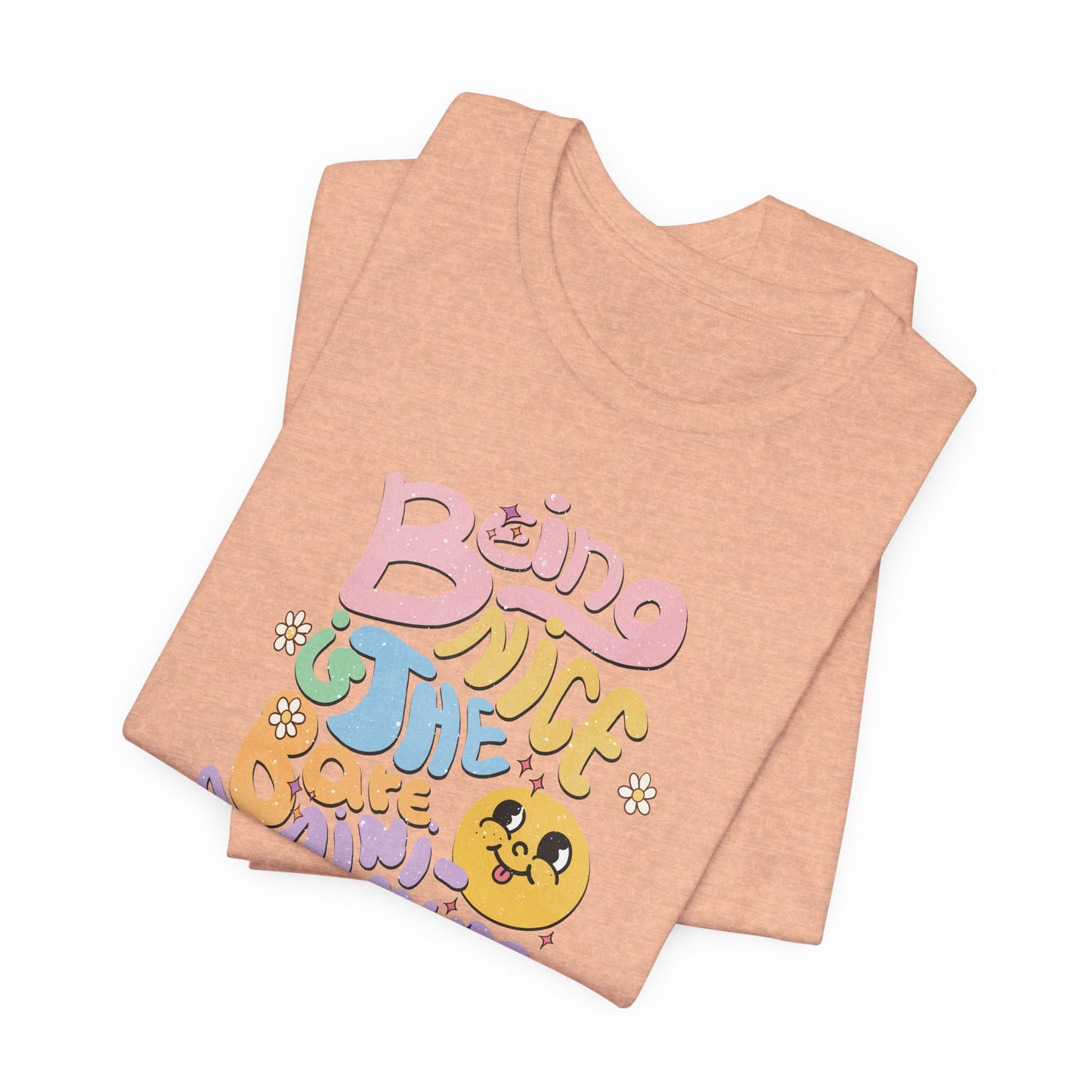 Being Nice Is The Bare Minimum Retro Graphic Tee