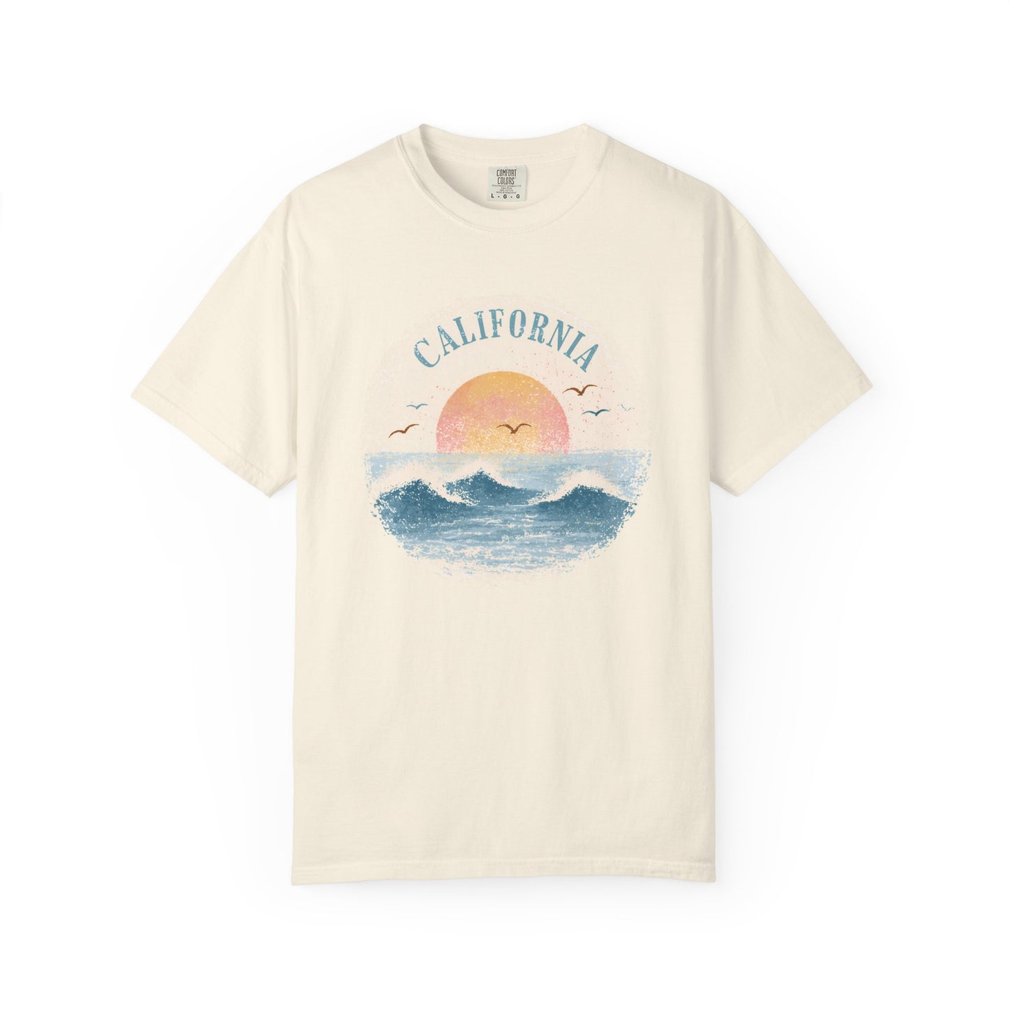 California Sunset Waves T-Shirt