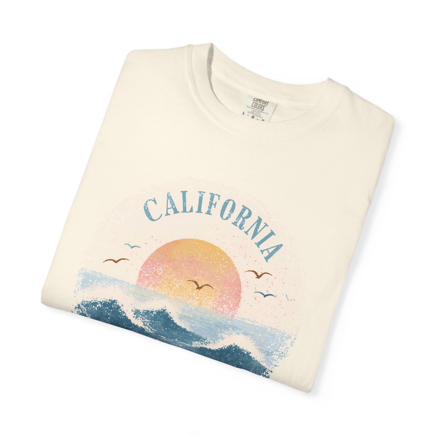 California Sunset Waves T-Shirt