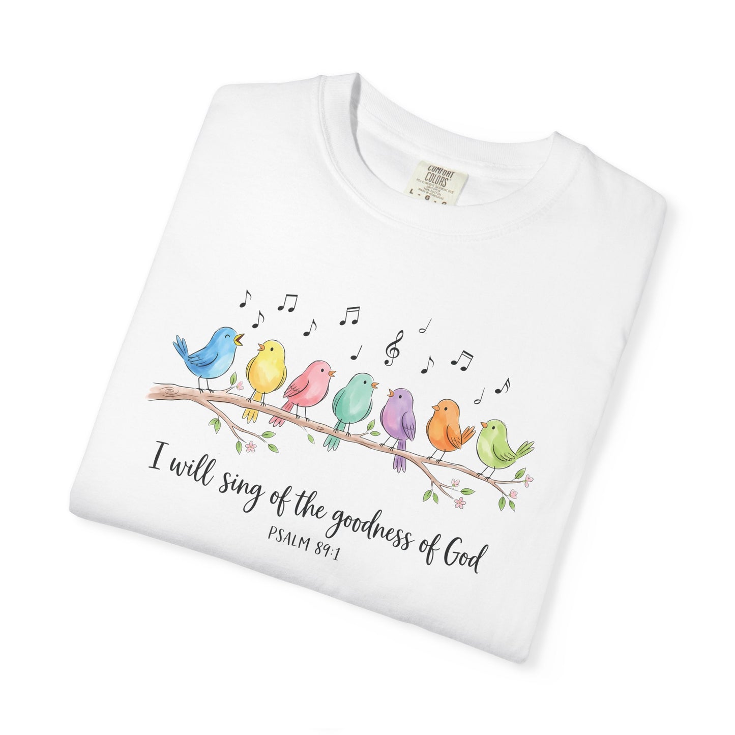 Christian Bird Choir Shirt | Psalm 89:1 Faith Tee