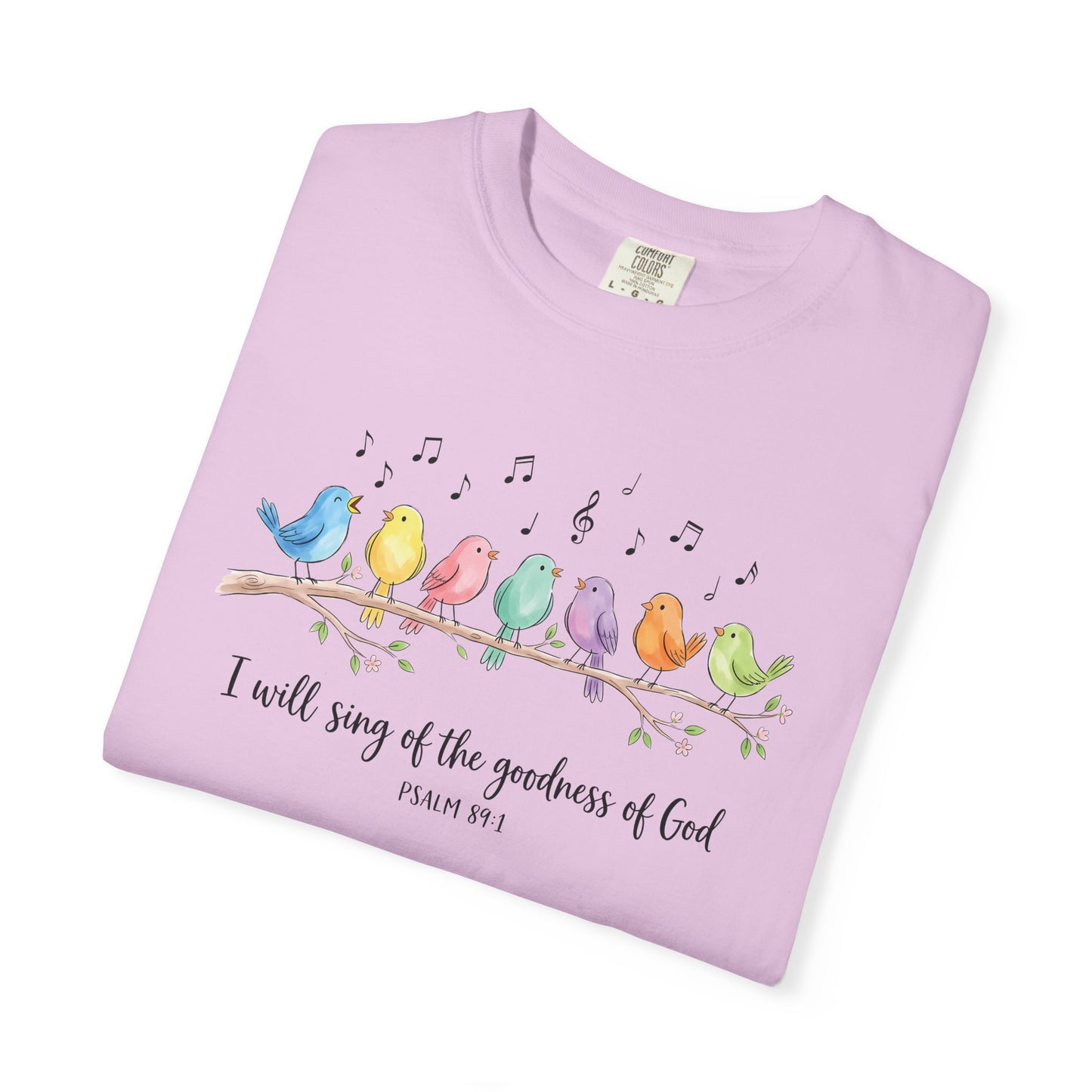 Christian Bird Choir Shirt | Psalm 89:1 Faith Tee