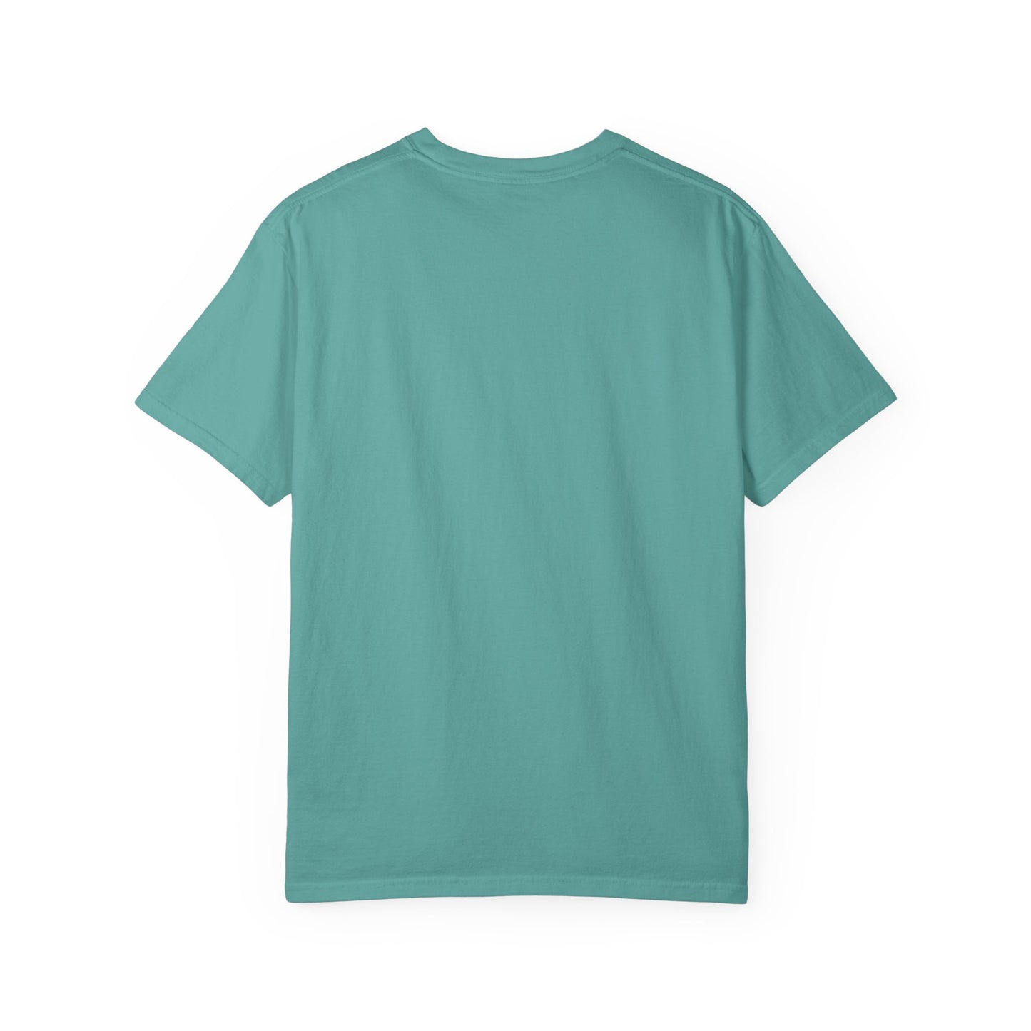 Floral Lineup T-Shirt — "Grow through what you go through" Garden Quote Tee