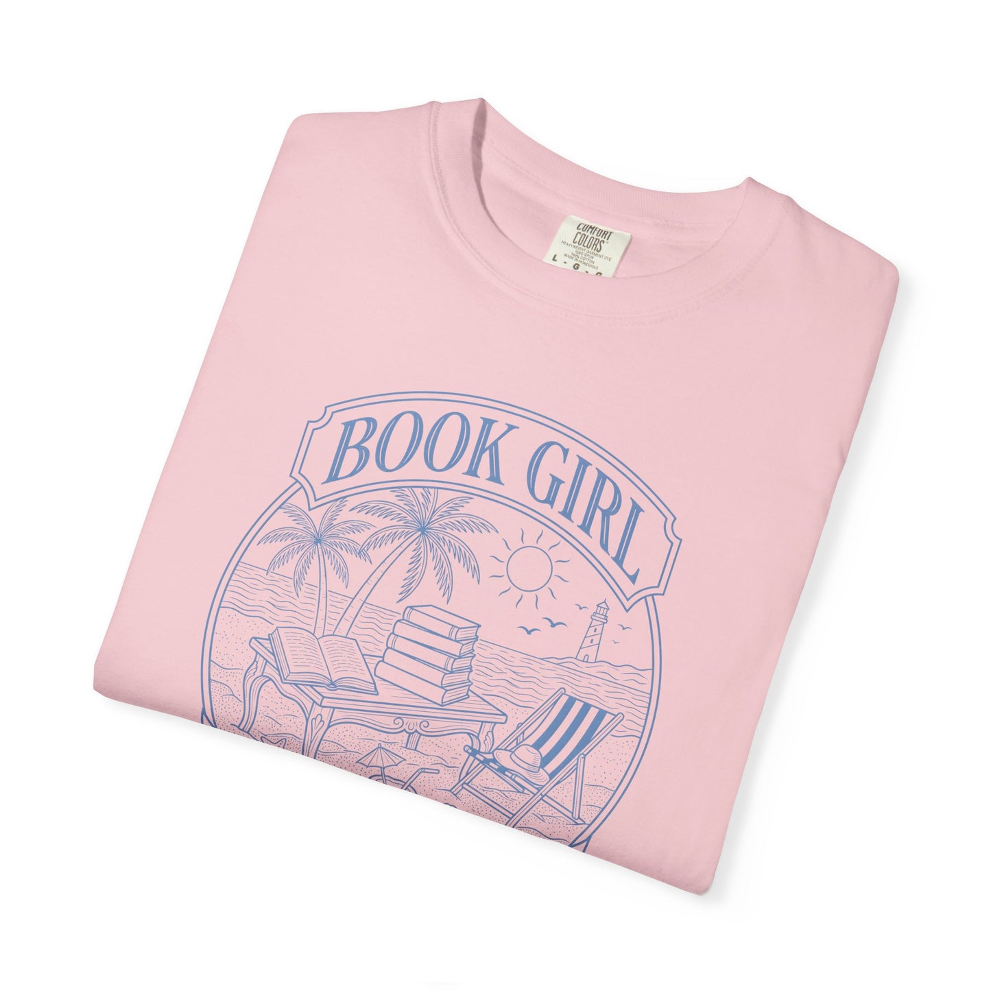 Book Girl Summer Comfort Colors /su