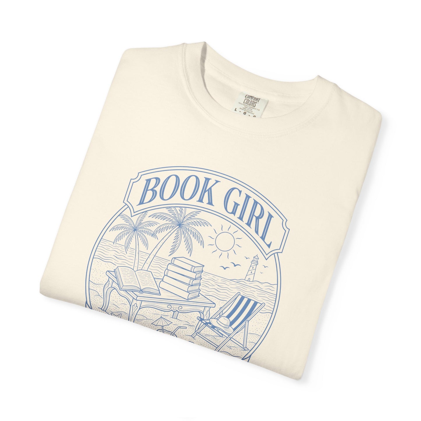 Book Girl Summer Comfort Colors /su