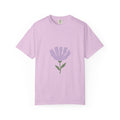 Soft Lavender Bloom Tee | Minimal Botanical Comfort Colors T-Shirt