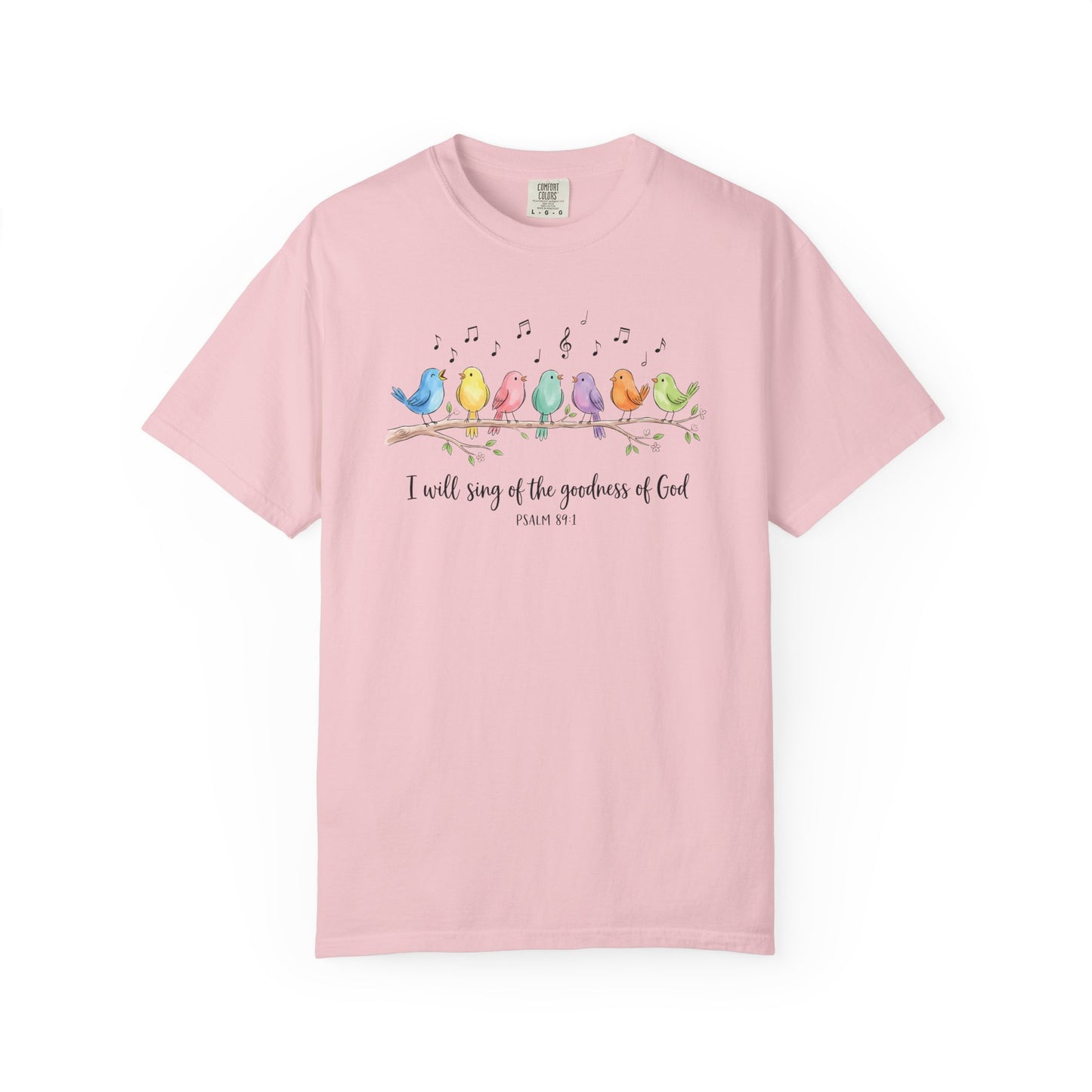 Christian Bird Choir Shirt | Psalm 89:1 Faith Tee