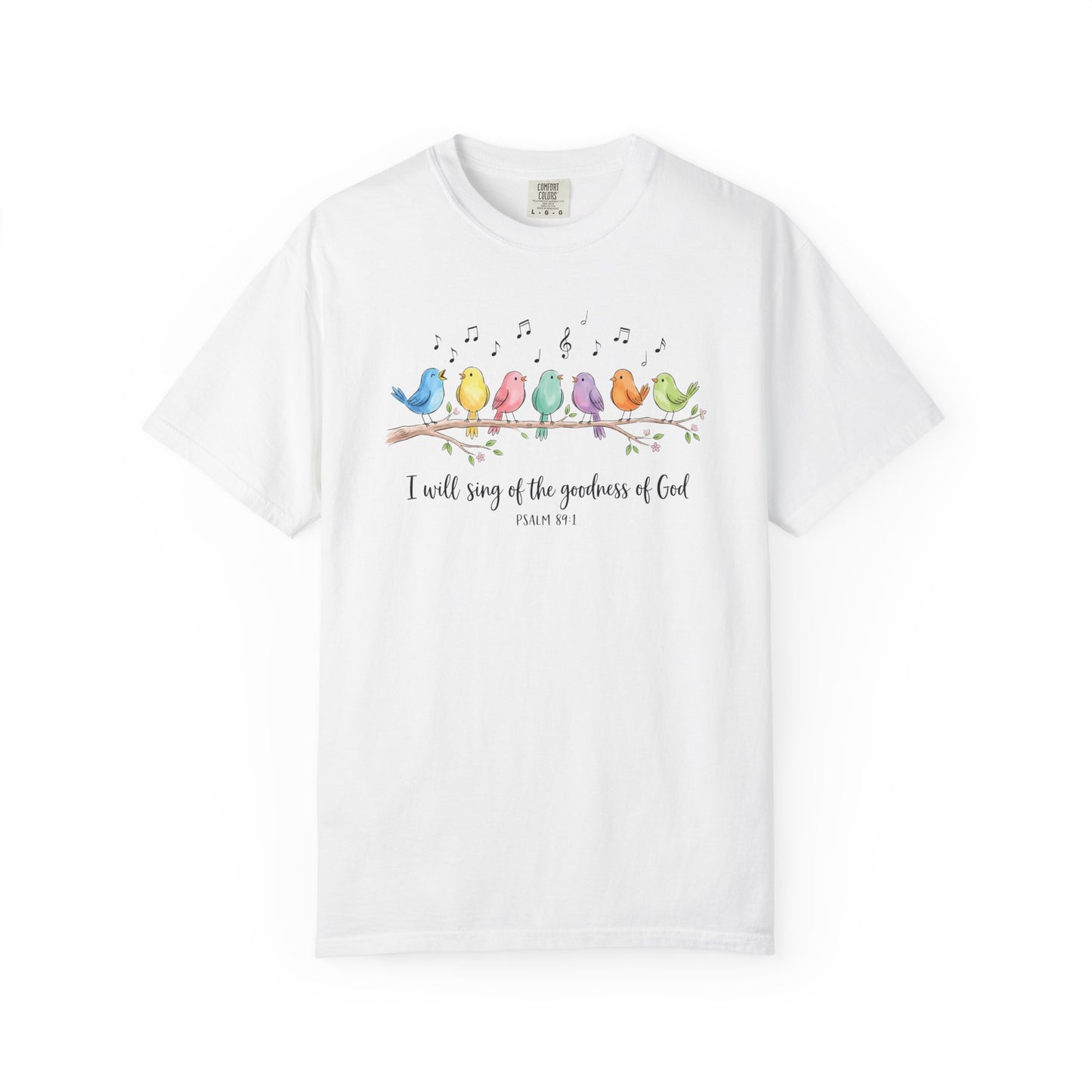 Christian Bird Choir Shirt | Psalm 89:1 Faith Tee