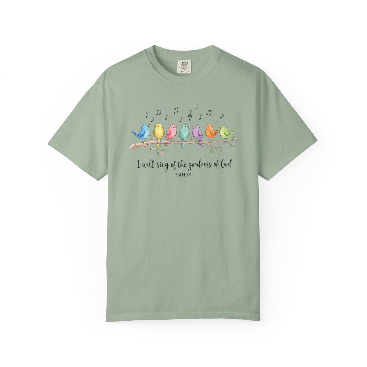 Christian Bird Choir Shirt | Psalm 89:1 Faith Tee
