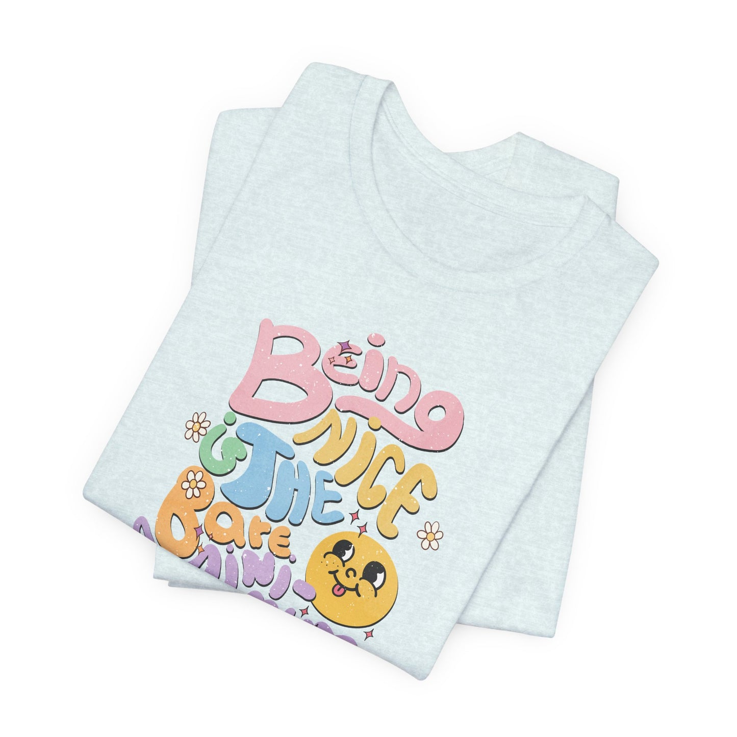 Being Nice Is The Bare Minimum Retro Graphic Tee