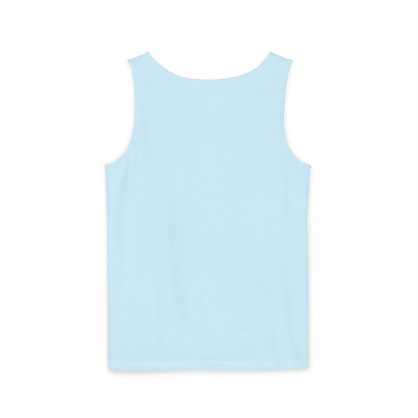 Floral Umbrella Tank Top — "No Rain No Flowers" Spring Graphic Tank