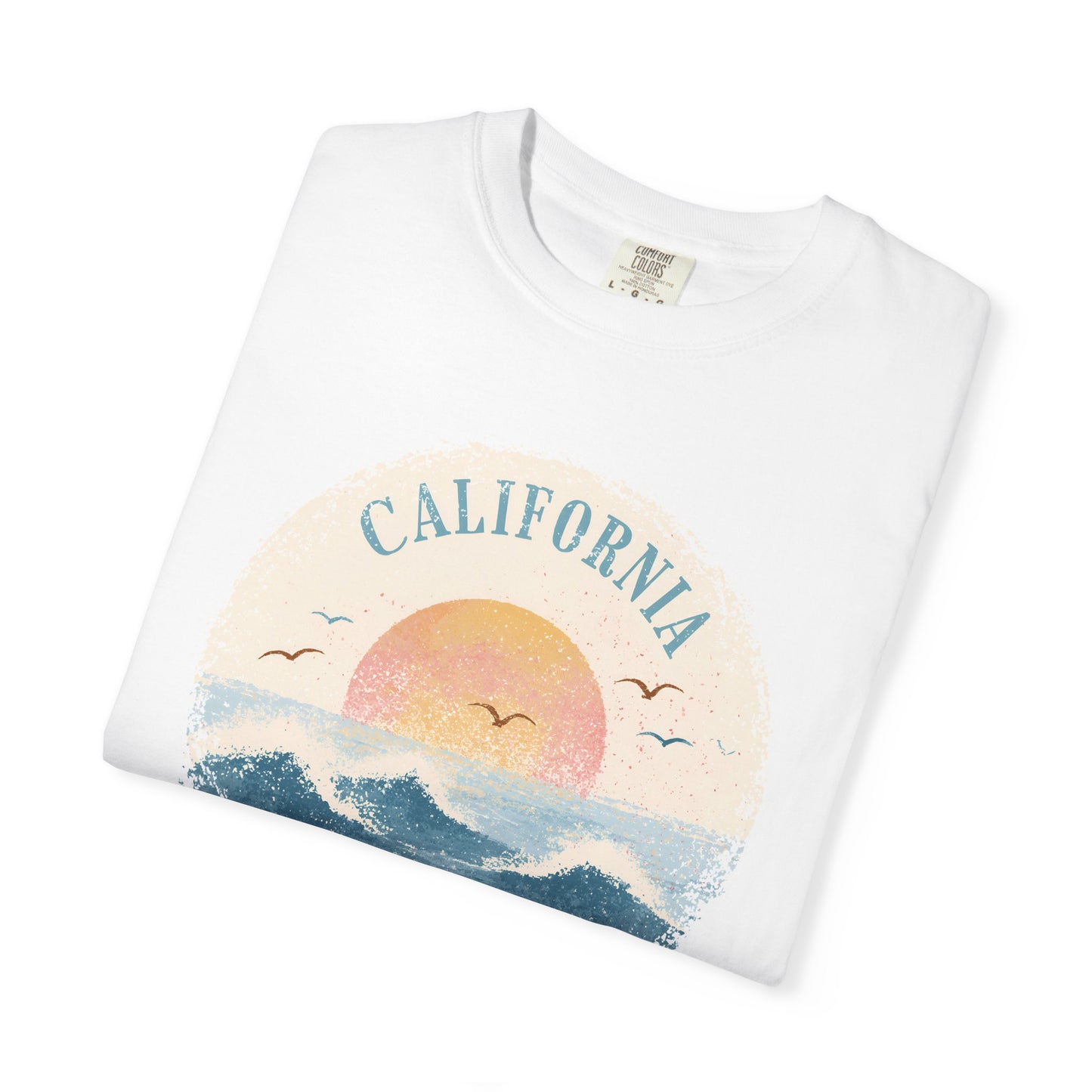 California Sunset Waves T-Shirt