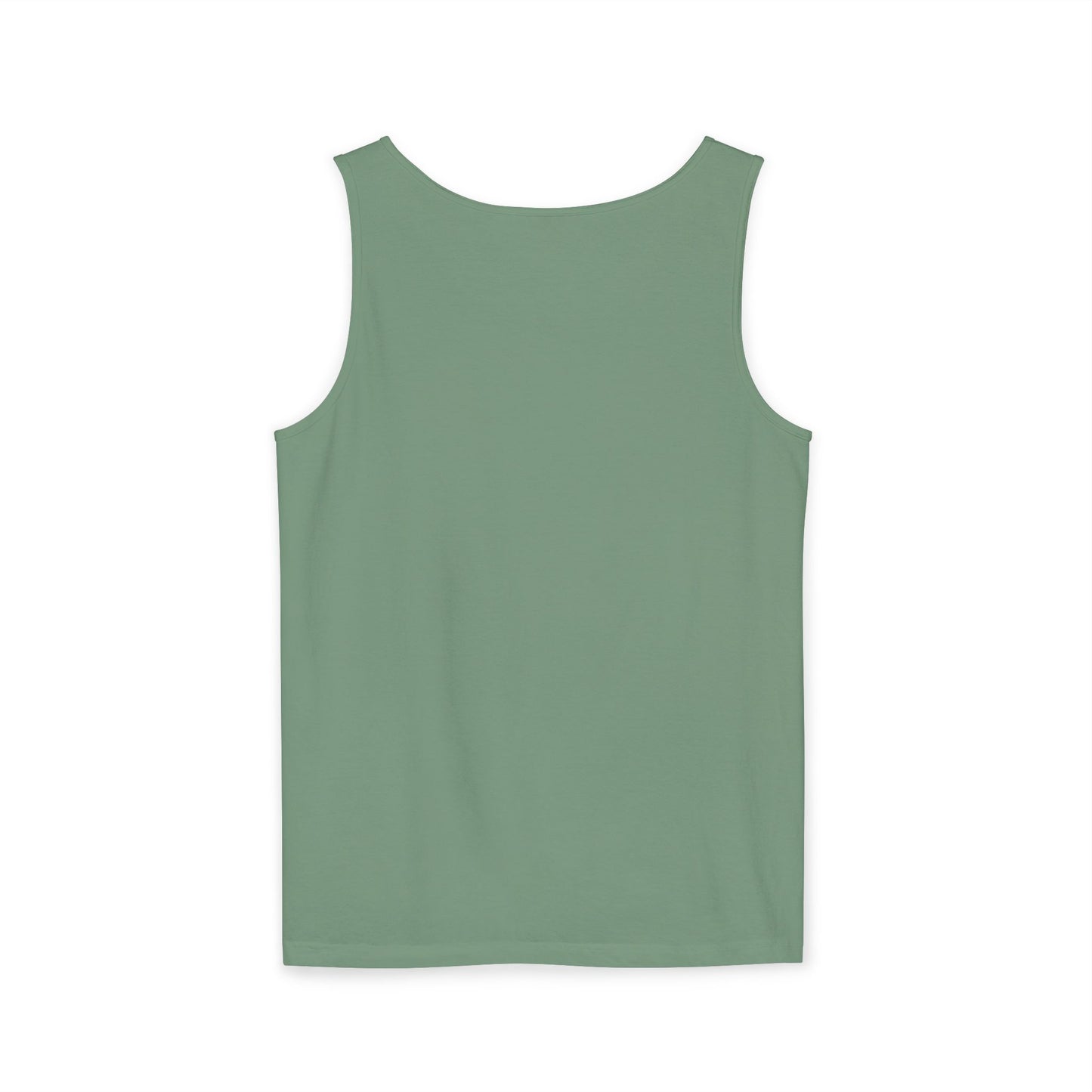 Floral Umbrella Tank Top — "No Rain No Flowers" Spring Graphic Tank
