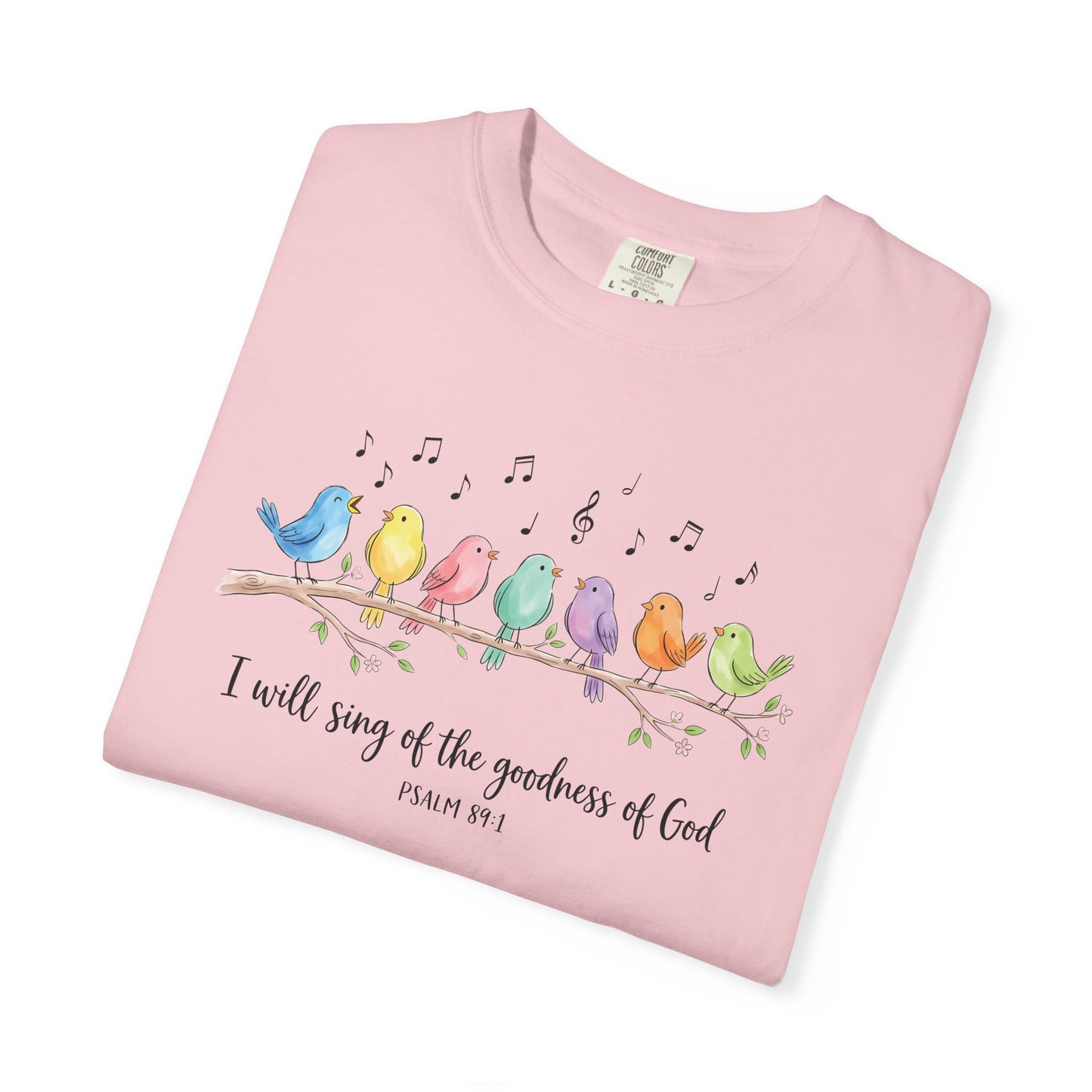 Christian Bird Choir Shirt | Psalm 89:1 Faith Tee