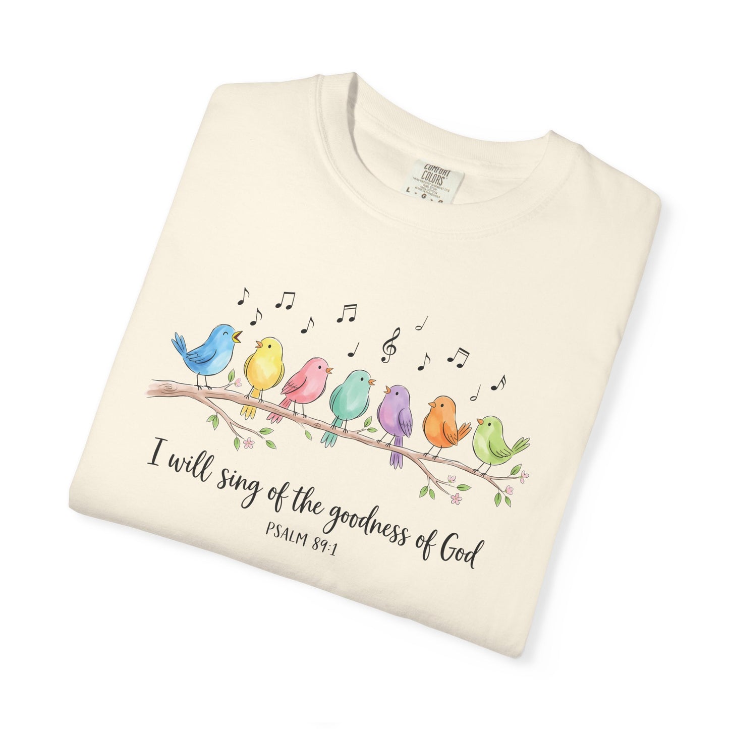 Christian Bird Choir Shirt | Psalm 89:1 Faith Tee