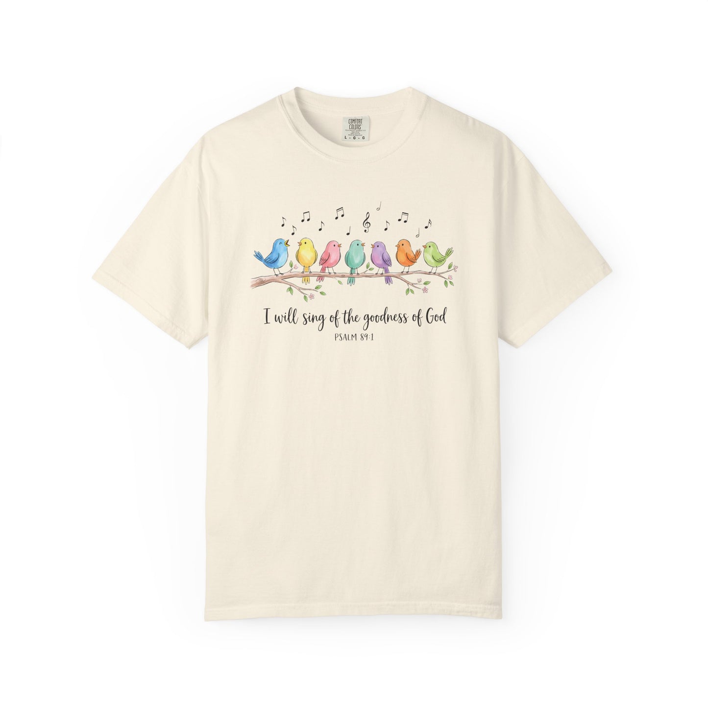 Christian Bird Choir Shirt | Psalm 89:1 Faith Tee