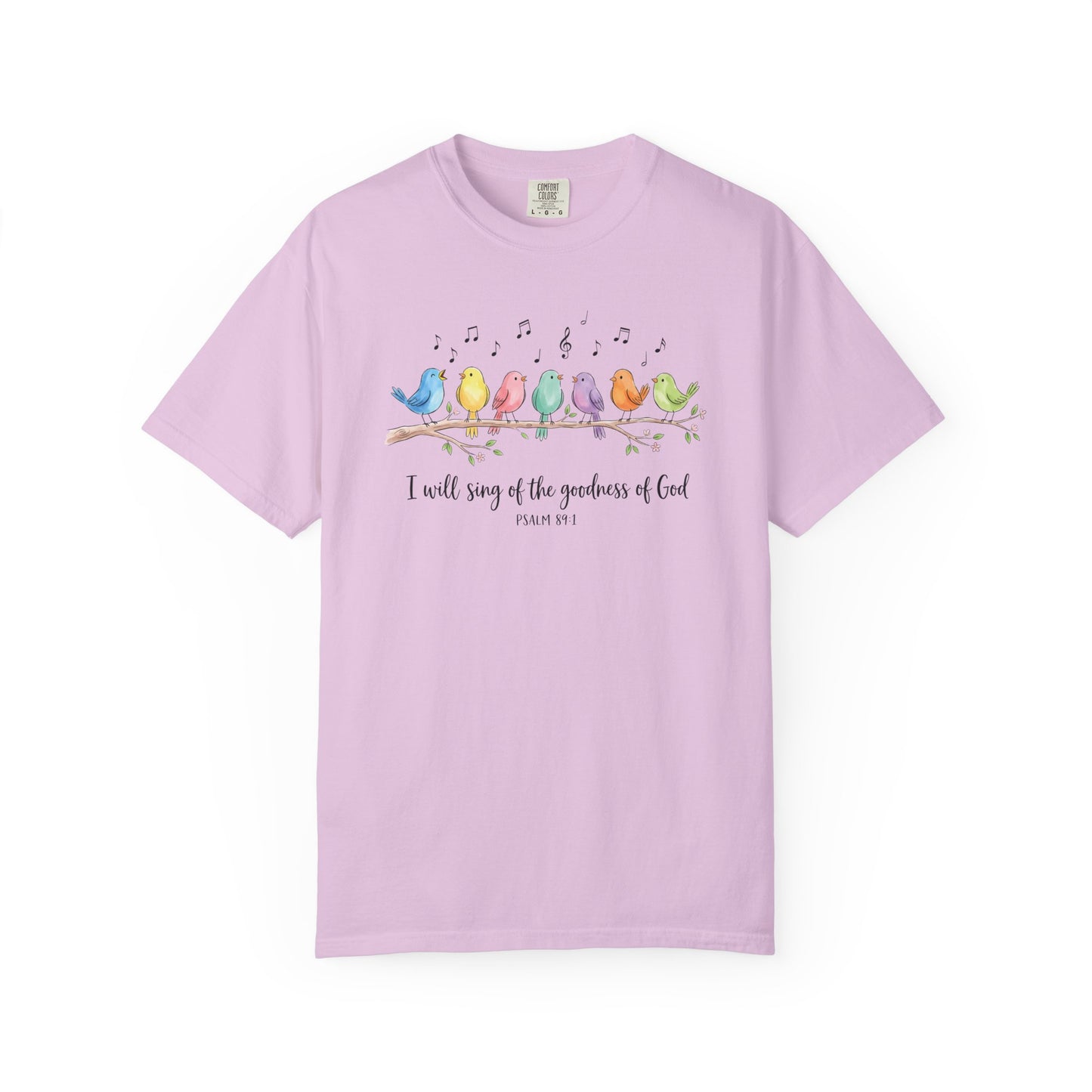 Christian Bird Choir Shirt | Psalm 89:1 Faith Tee