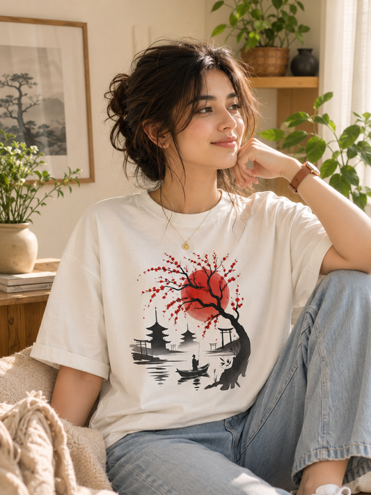 Japanese Cherry Blossom T-Shirt